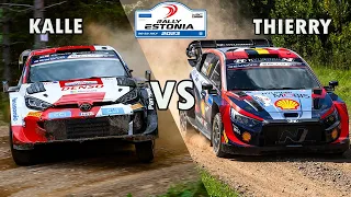 WRC Rally Estonia 2023 | Friday Highlights - Day 2 - Kalle Rovanperä Leads