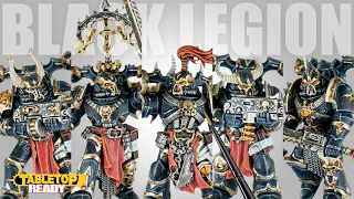 Painting Black Legion Chaos Space Marines for Warhammer 40,000