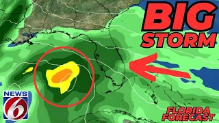 FLORIDA FORECAST: Large Gulf of Mexico System Could Bring Strong Storms To Florida