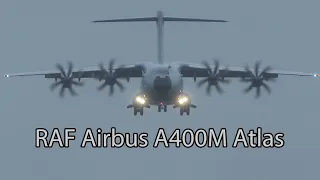 RAF A400M Atlas - Prestwick Airport [4K/UHD]