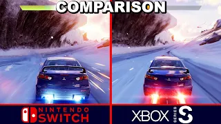 Asphalt 9 Nintendo Switch vs Xbox Series S Comparison
