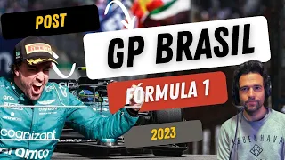 POST GRAN PREMIO DE BRASIL DE FÓRMULA 1 2023 | FERNANDO ALONSO EL REY | CORTITO Y AL PIE