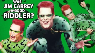 WAS JIM CARREY A GOOD RIDDLER ?