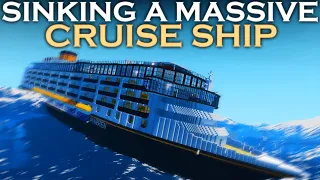 Sinking A Massive Cruise Ship! | Stormworks: Build and Rescue