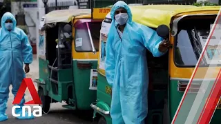 COVID-19: Rickshaws used as ambulances in India