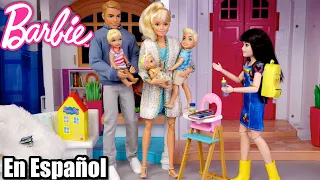 Bebes de Barbie & Ken Le Tienen Miedo a la Nueva Niñera - Videos Para Niños