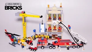 Lego City 60216 Downtown Fire Brigade Speed Build