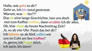 Deutsch lernen/ Deutschkurs für Anfänger