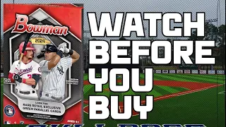 WATCH BEFORE YOU BUY 2024 BOWMAN