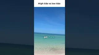 High tide vs low tide