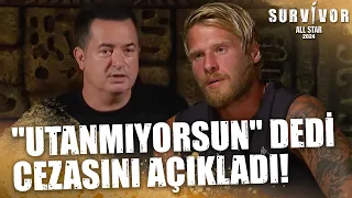 Acun Ilıcalı'dan Yunus Emre'ye Sert Sözler! Cezası Açıklandı | Survivor All Star 2024 84. Bölüm