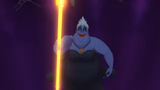 Kingdom Hearts Re:Chain of Memories HD - Ursula Fight (Proud Mode)