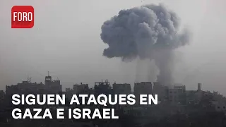 Violencia persiste entre Israel y Hamas; Bombardeos en Gaza y ataques en Israel - Las Noticias