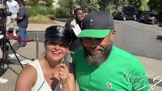 Interview with actor Anthony Anderson at 17th annual George Lopez celebrity golf classic.