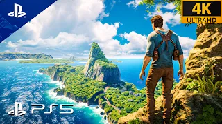 Uncharted™ LOOKS ABSOLUTELY AMAZING on PS5 | Ultra Realistic Graphics Gameplay [4K 60FPS HDR]