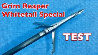 GRIM REAPER WHITETAIL SPECIAL Broadhead Test