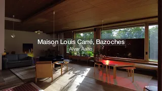 Alvar Aalto - Home for Louis Carré, Bazoches, France. 1956–1958