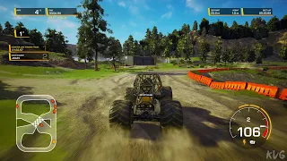 Monster Jam Steel Titans 2 - Monster Jam Training Truck - Gameplay (PC UHD) [4K60FPS]