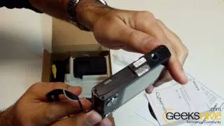 Sony Cyber-Shot DSC-W320 14.1 MP Digital Camera (DSC-W320) unboxing by geekshive.com