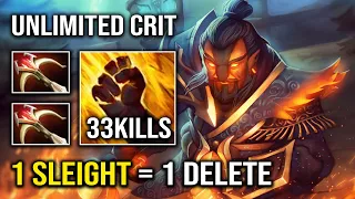 1 Sleight = 1 Delete Unlimited Crit Ember Spirit 1 Score Per Min Insane AOE Cleave Empower Dota 2