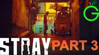 STRAY (PS5) Gameplay Walkthrough Part 3 momo (No commentary)