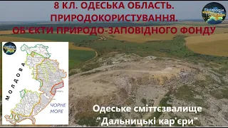 Географія. 8 кл. Урок 61. Одеська область. Природокористування. Об’єкти природно-заповідного фонду