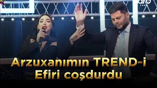 Arzuxanım trend ifası ilə efiri coşdurdu (yeni hemin zaur 2023)