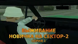 Выживание новичка. 1 серия. GTA SAMP SEKTOR-2