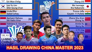 Hasil Drawing Li Ning China Master 2023 | Peluang Jonatan Christie Sabet Gelar, Ganda Putra Siap!