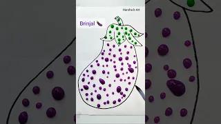 brinjal 🍆 | water drop | #shorts #brinjal