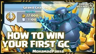 12 Wins Grand Challenge with Best PEKKA DECK ! - Clash Royale