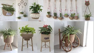 Amazing Reuse Ideas Waste Material into Plant Pots | Jute Craft Ideas