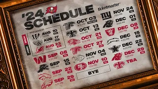 Buccaneers '24 schedule