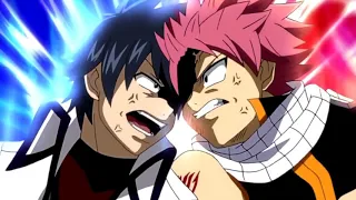 FAIRYTAIL- Natsu and Gray Funny Fighting Moments