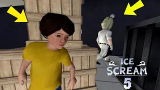 Ice Scream 5 Secret Ending || Ice Scream 5 New Fanmade Escape Ending