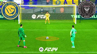 AL NASSR VS INTER MIAMI FIFA 24 PENALTY SHOOTOUT FINAL