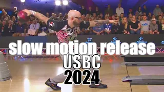2024 usbc Slow Motion Bowling Releases - PBA Bowling
