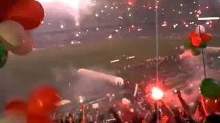 Flu x Ldu - Final da libertadores - Festa da torcida do flu!!!