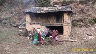 the house || village life || Nepal || lajimbudha ||