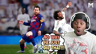 HOW IN THE WORLD??!!! BASKETBALL FAN REACTS TO Lionel Messi vs Physics