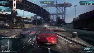 NFS Most Wanted (2012) - Gameplay Mercedes Benz SLS AMG RACE