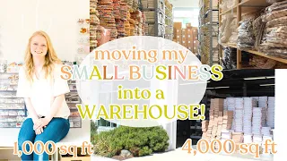 Small Business Warehouse TRANSFORMATION! | 1 Year in Our New Office Space