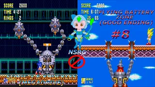 8-Sonic 3 & Knuckles (Flying Battery Zone)(Ruta Final Bueno/Good Ending Route)(Sonic)