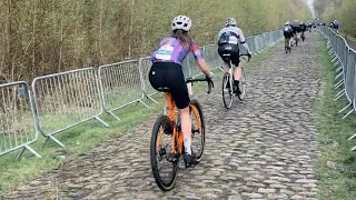 RIDING THE PARIS ROUBAIX SPORTIVE & A DASH OF THE WOMEN'S PRO RACE