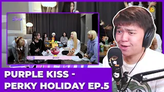 PURPLE KISS (퍼플키스) - PERKY HOLIDAY (퍼키 홀리데이) EP. 5 Reaction [HAPPY TIMES!]