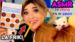 📚 La MORRA q/está 🤯 OBSESIONADA contigo 🪮 TE PEINA 😱 I Ges ASMR