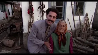 Borat shows his village