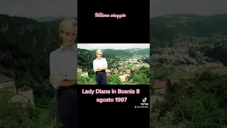 Lady Diana Ultimo viaggio Bosnia 8 agosto 1997 ♥️🌷