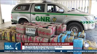 GNR apreende 40 fardos de Haxixe no Algarve