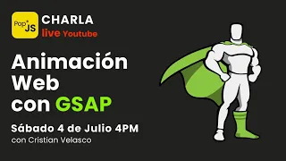 Animación Web con GSAP  | PopJS